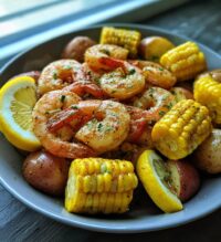 slow cooker shrimp boil