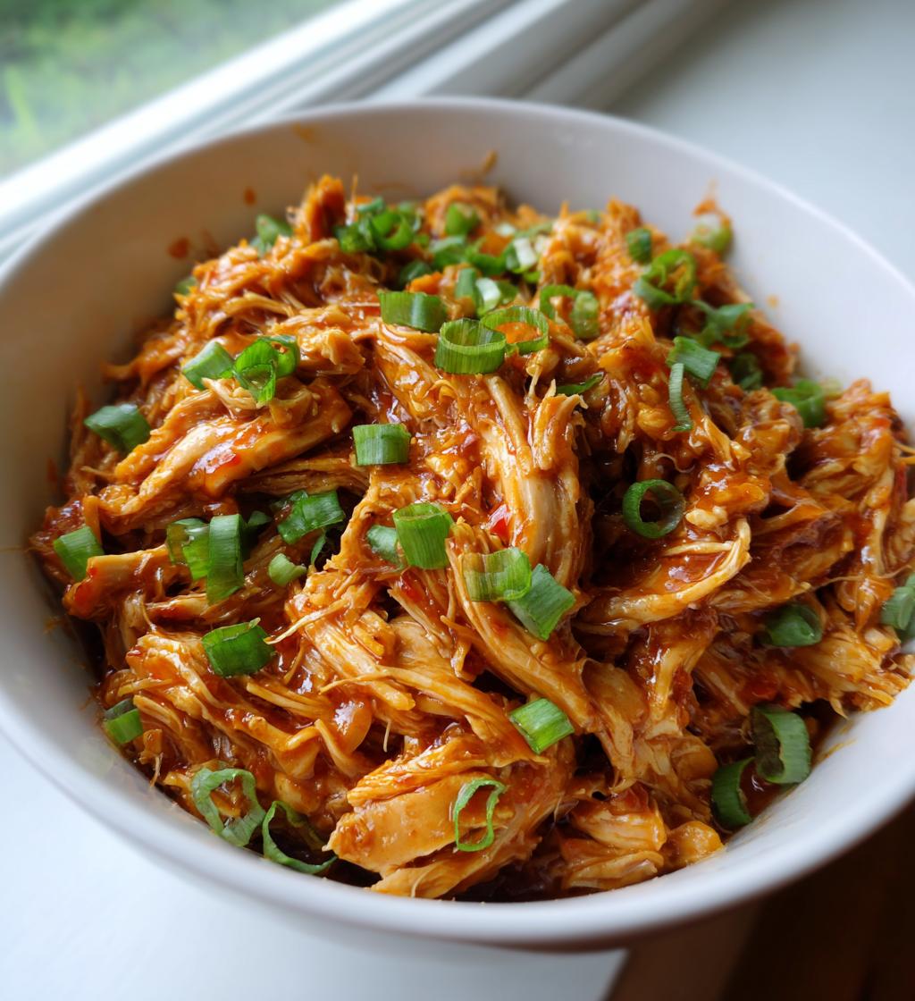 slow cooker sweet chili chicken