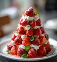 strawberry christmas tree
