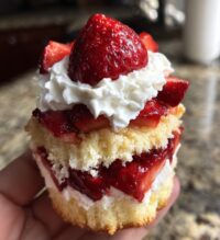 strawberry shortcake cups