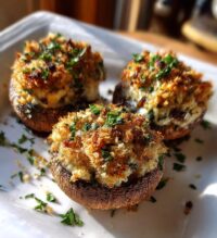 stuffed mushrooms