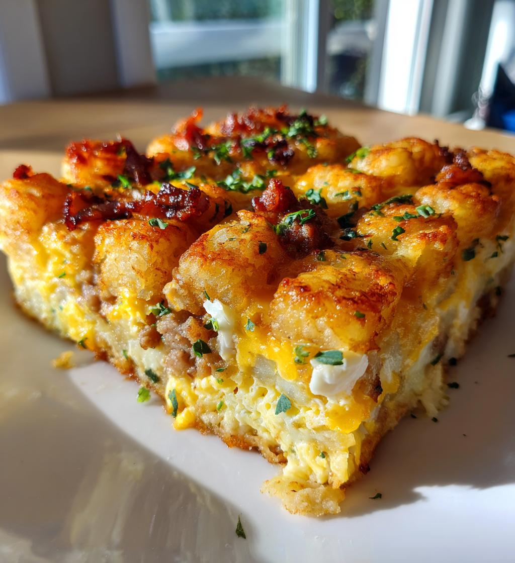 tater tot breakfast casserole