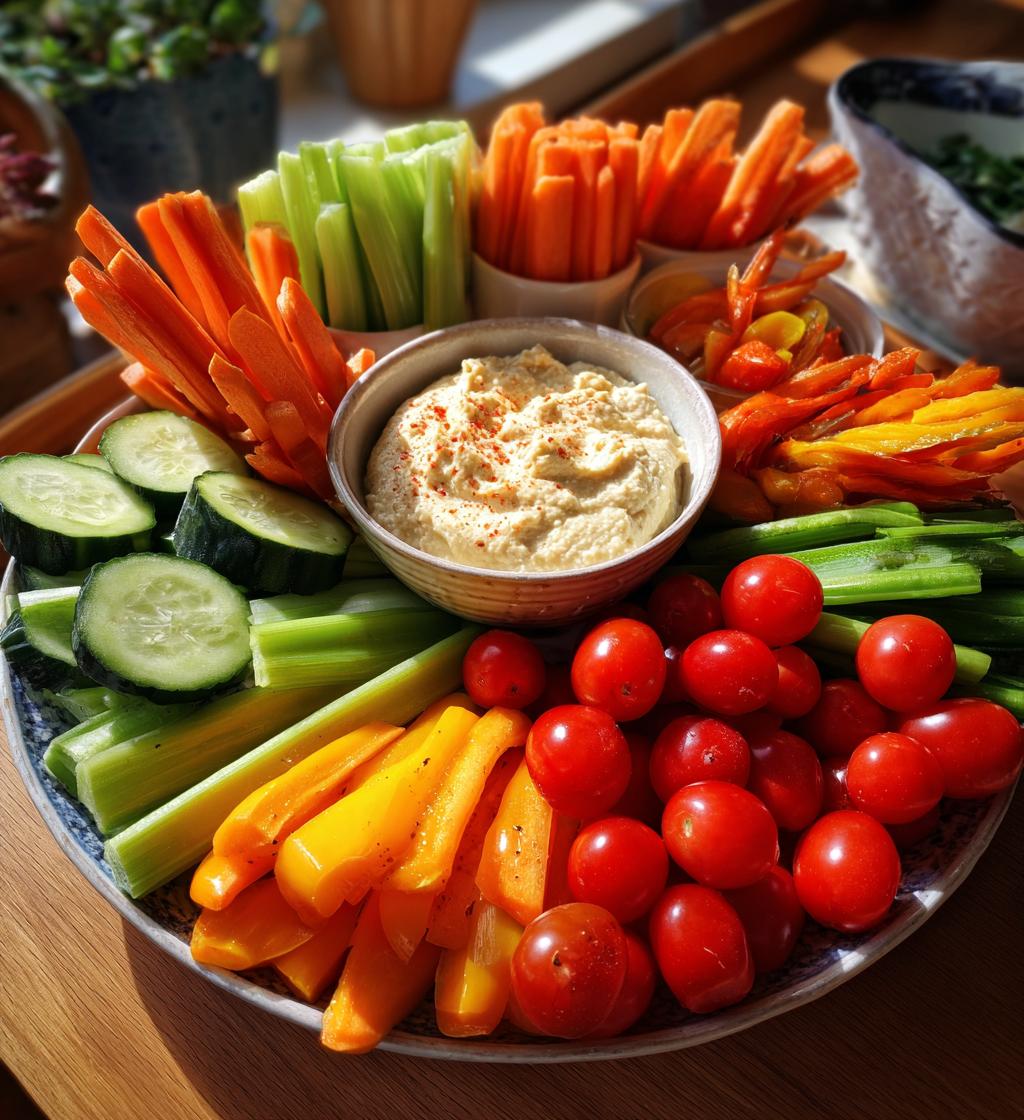thanksgiving veggie platter