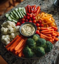 thanksgiving veggie tray ideas