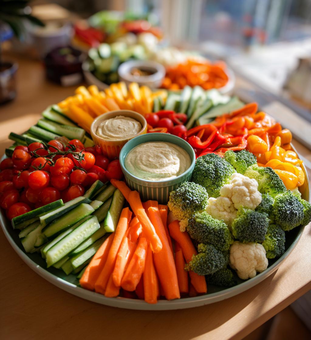 thanksgiving veggie tray