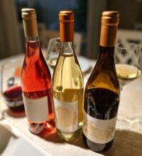 thanksgiving wine bottle