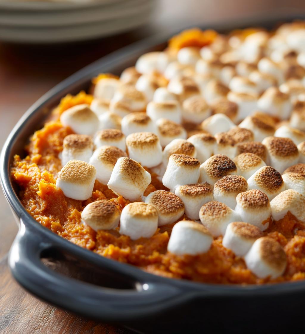 thanksgiving yams marshmallows