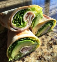 turkey avocado roll ups