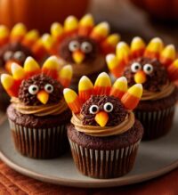 turkey cupcakes thanksgiving