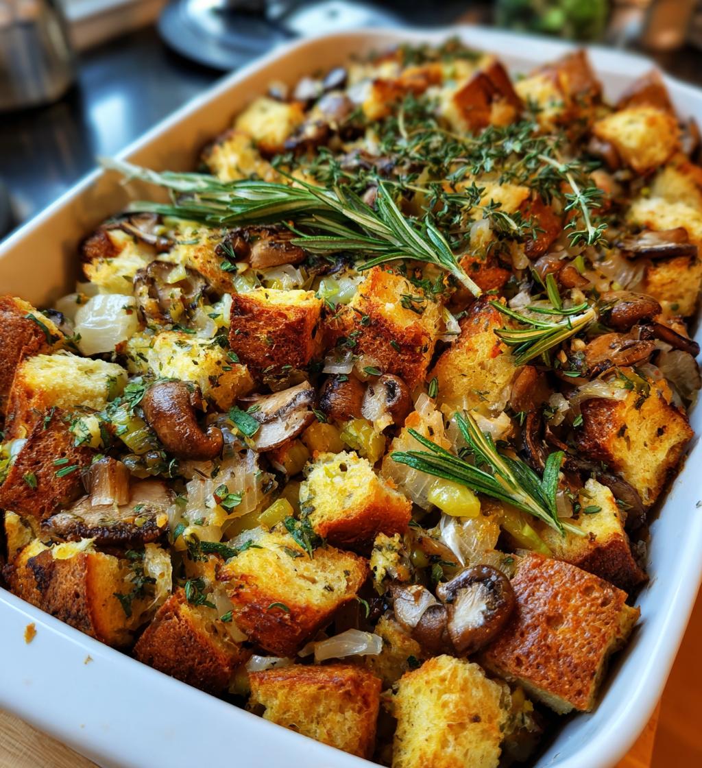 vegetarian dressing thanksgiving