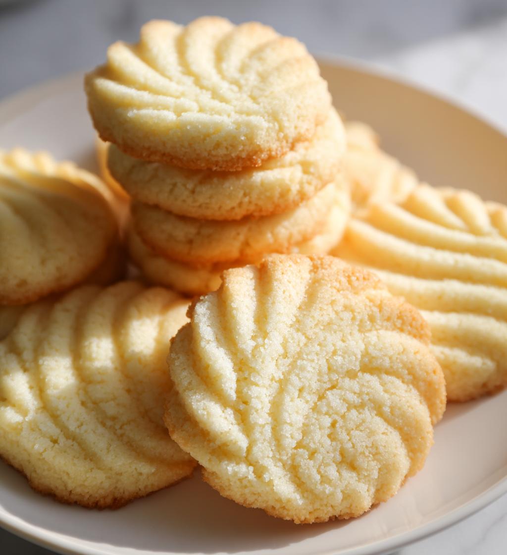 whipped shortbread cookies