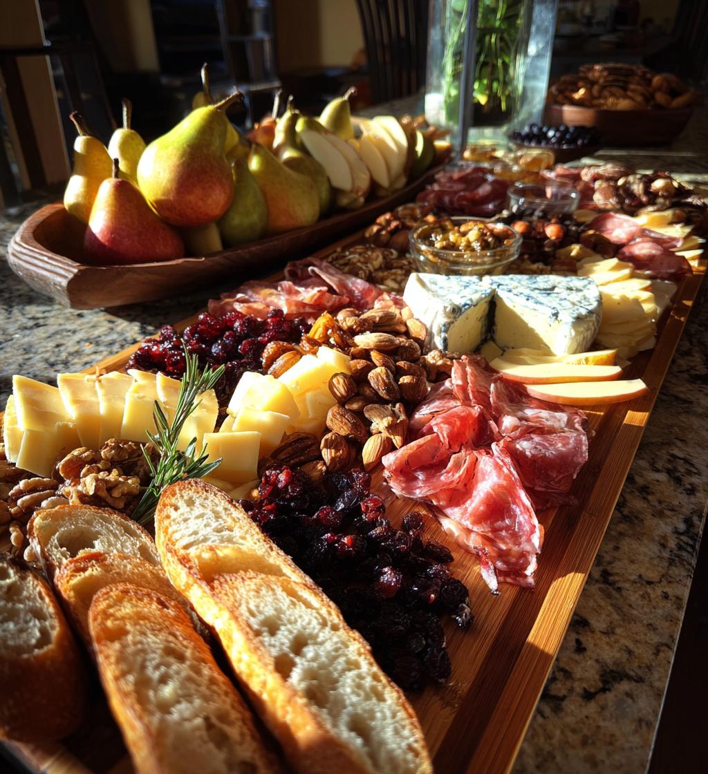 winter charcuterie board