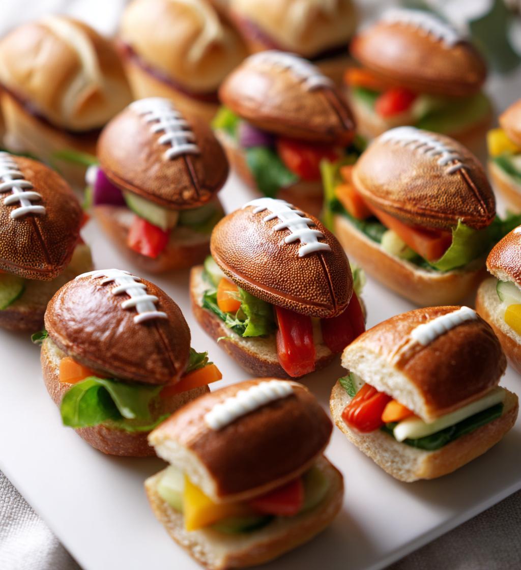 1st birthday football theme food
