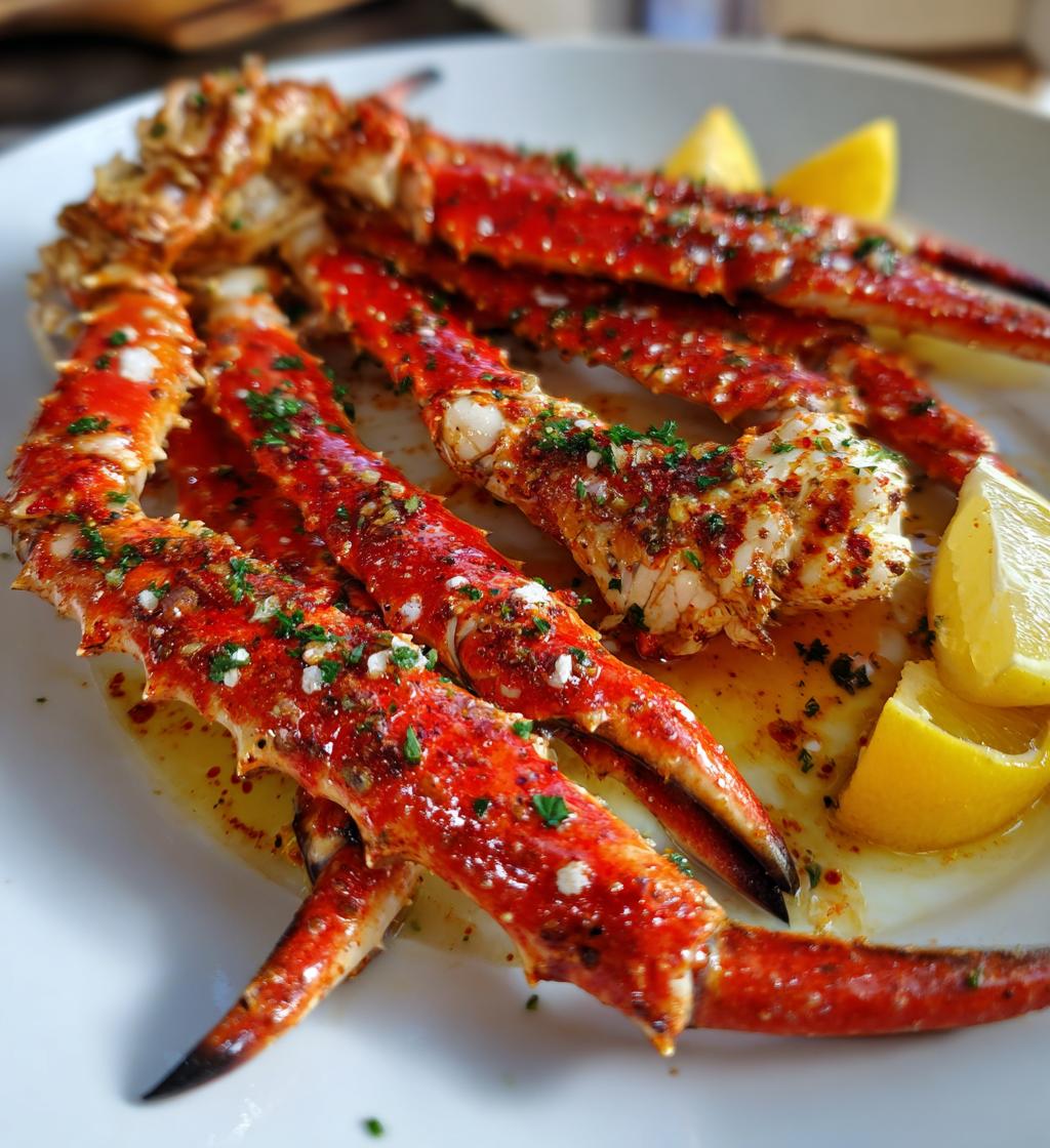 baked king crab legs oven