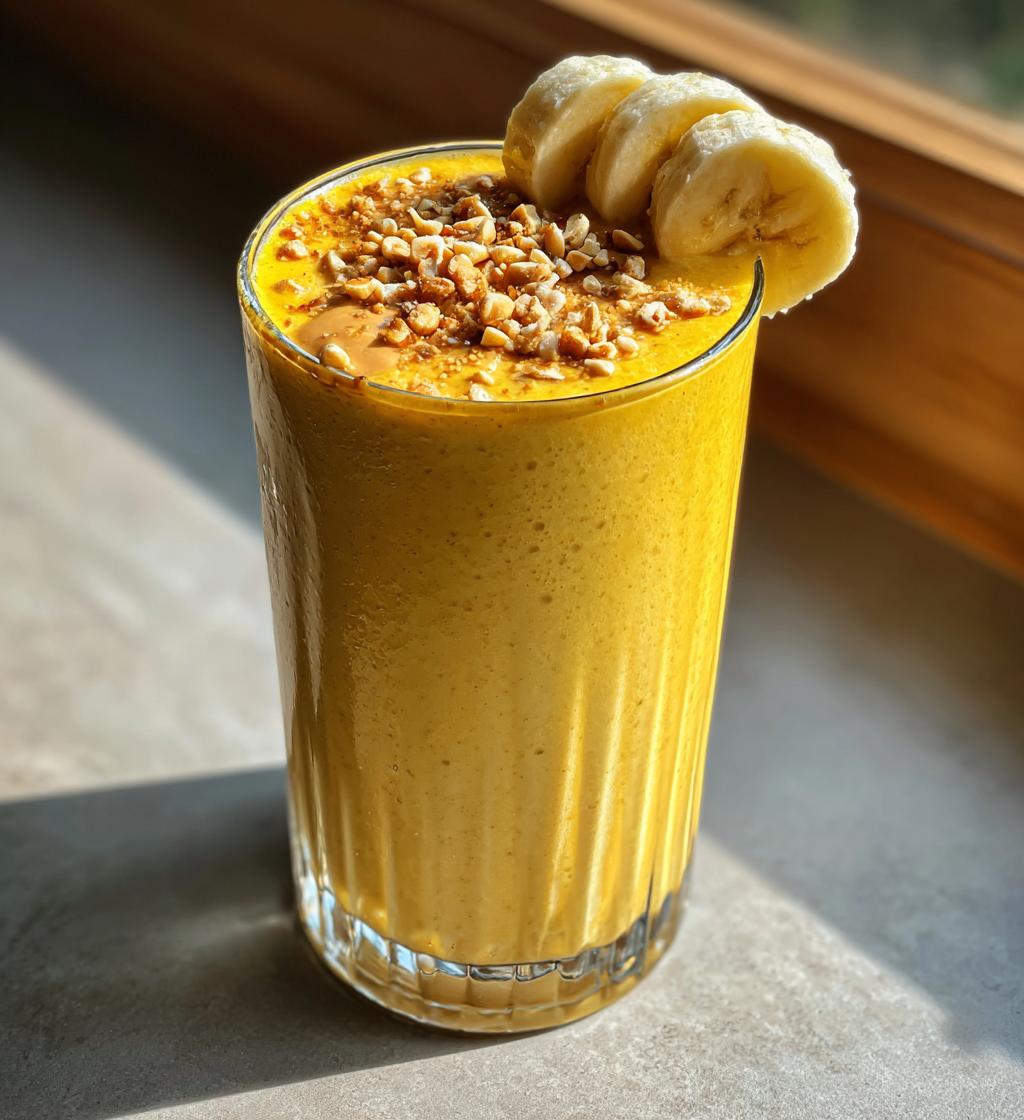 banana peanut butter smoothie