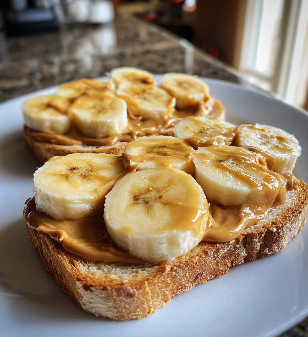 banana peanut butter