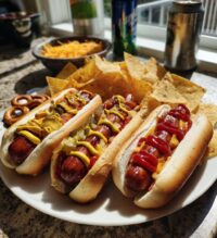 baseball game day food