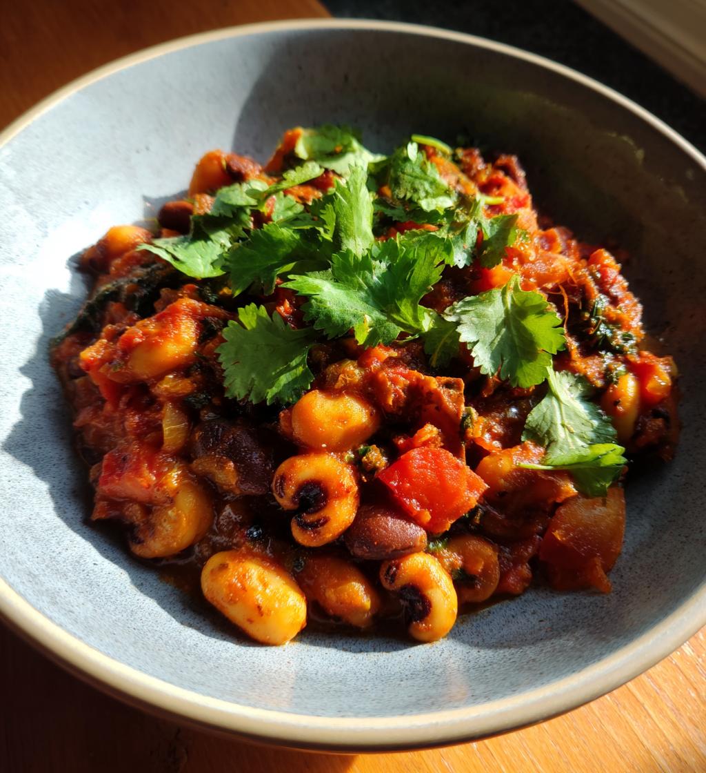 black eyed beans curry
