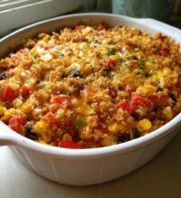 black eyed pea casserole