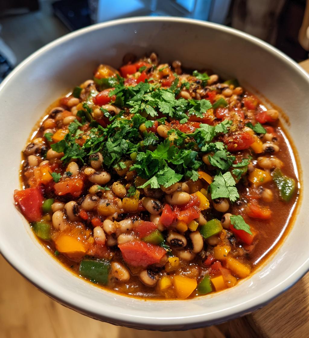 black eyed pea chili