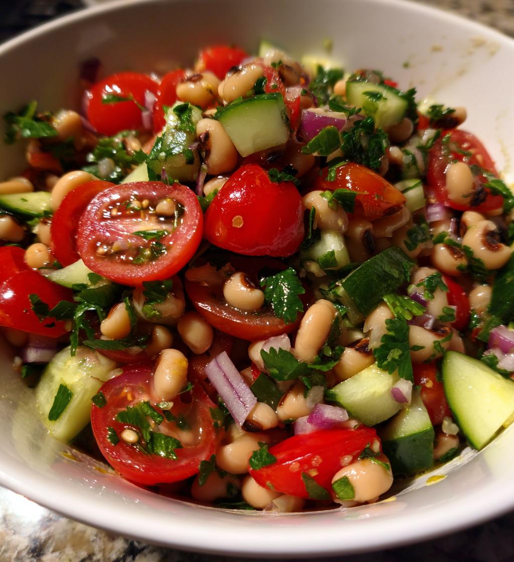 black eyed pea salad