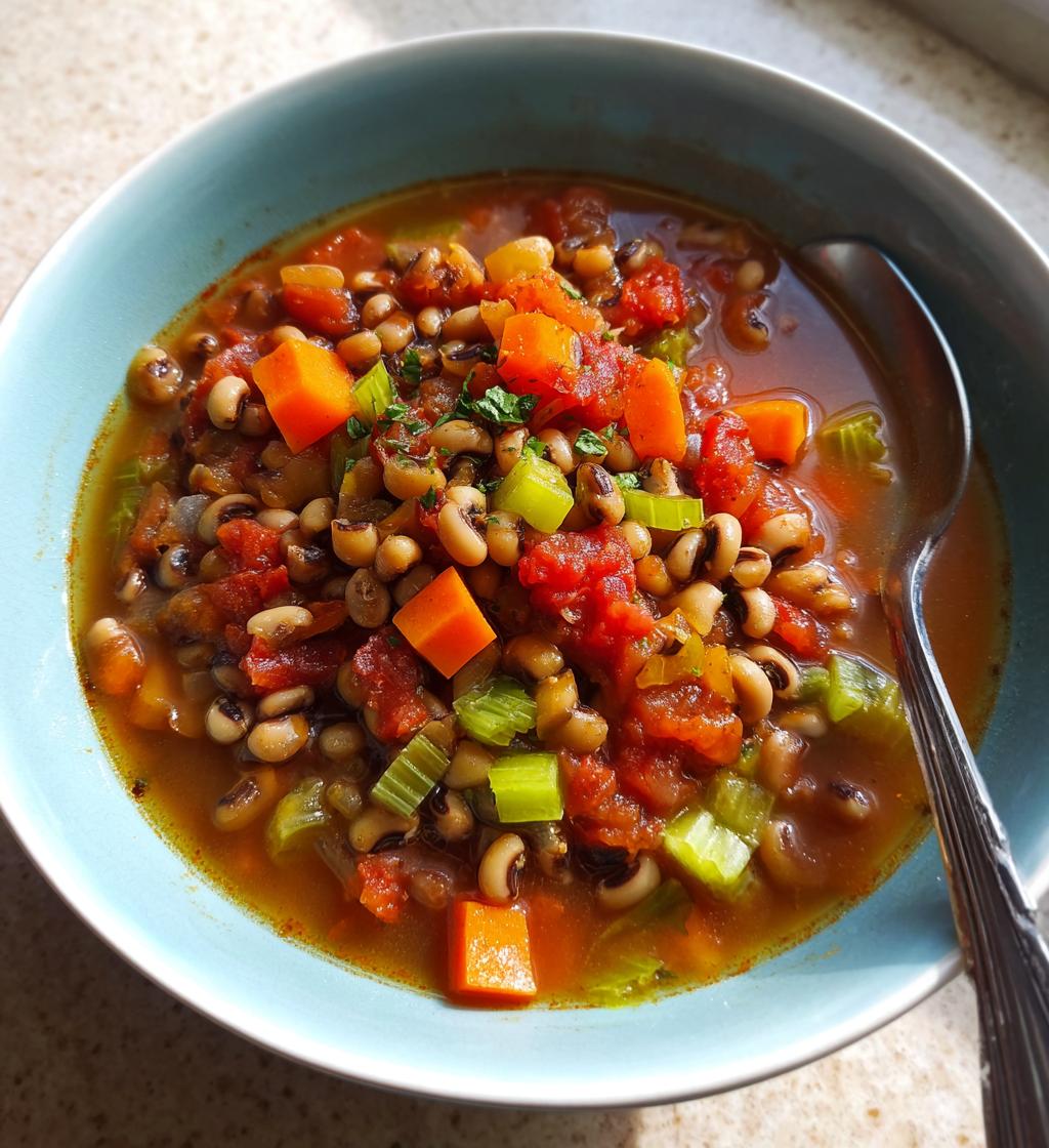 black eyed pea soup vegetarian