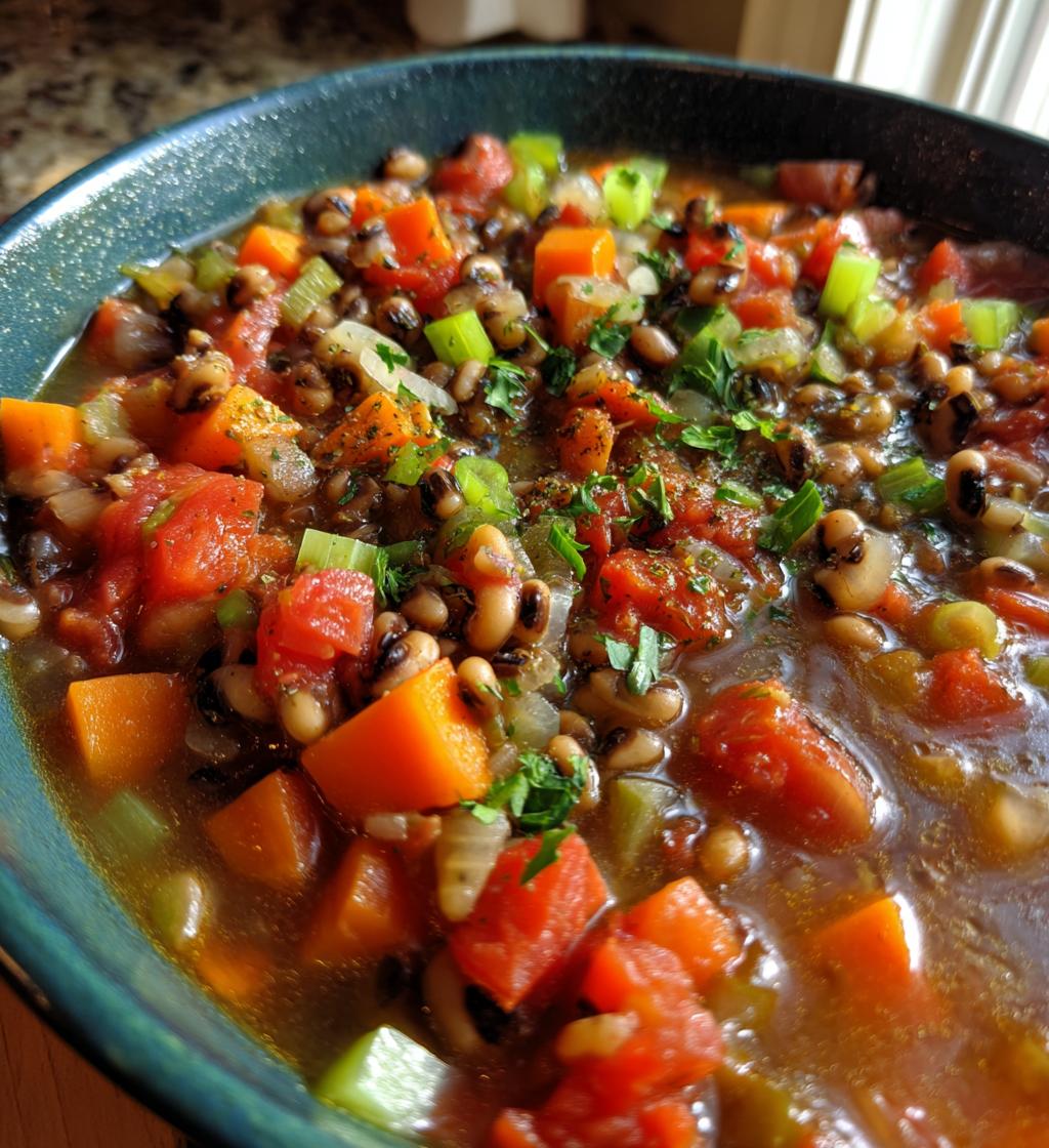 black eyed pea vegetable soup