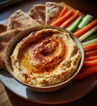 black eyed peas hummus