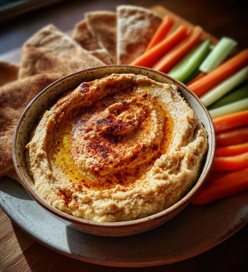 black eyed peas hummus