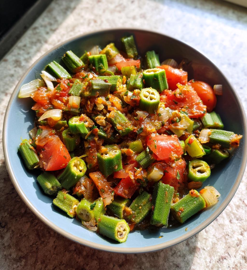 black eyed peas okra tomatoes