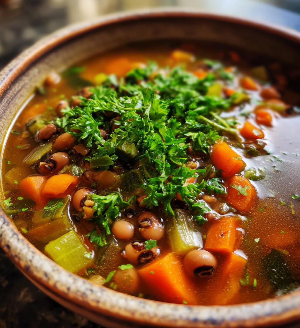 black eyed peas soup