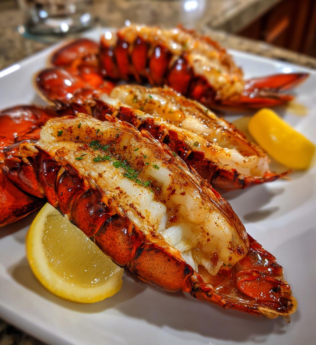 boiled lobster tail recipe