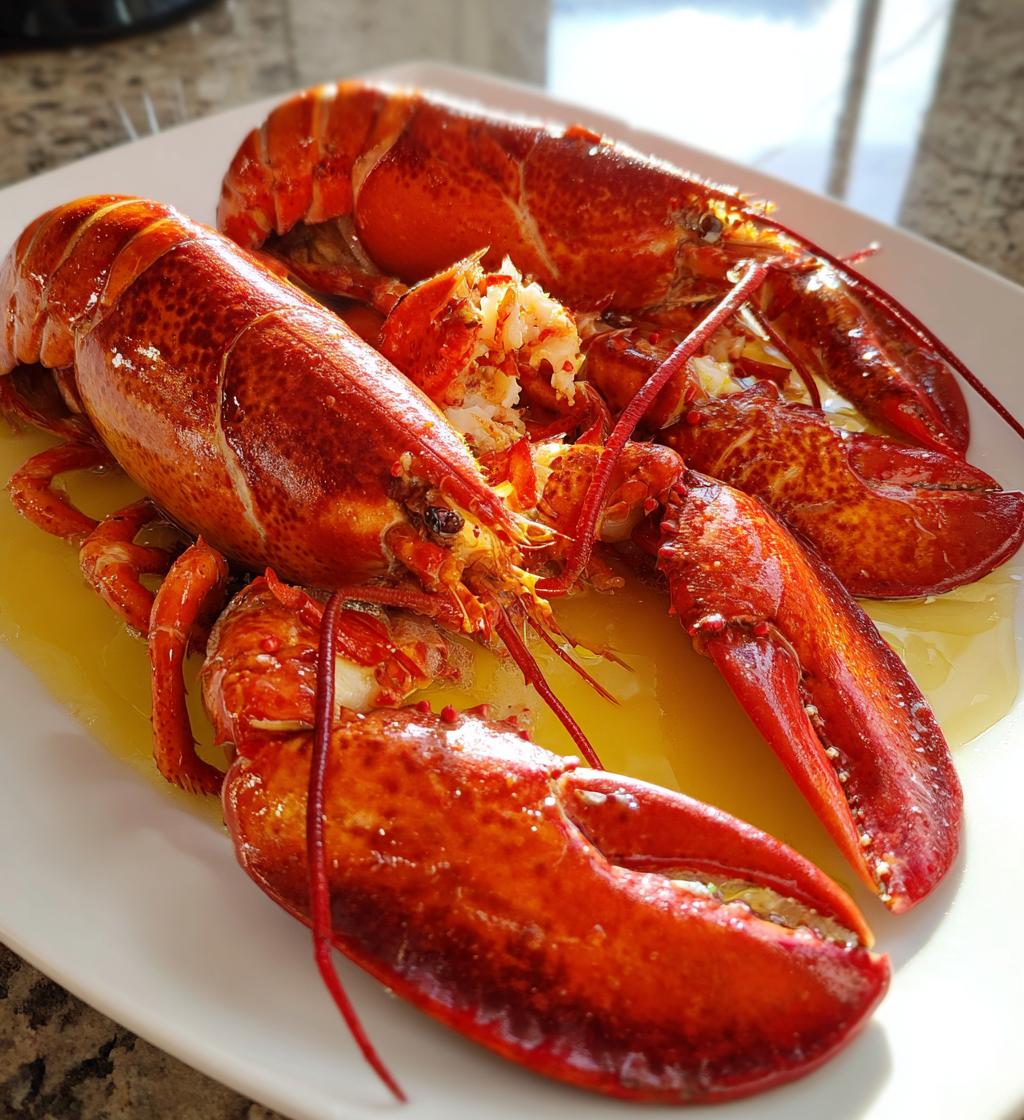 boiling lobster