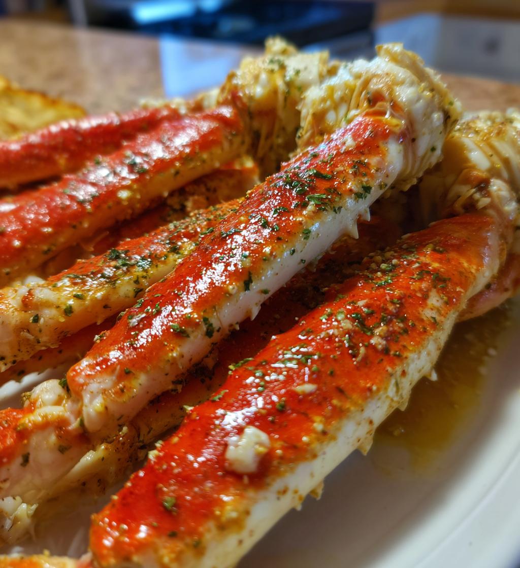 broiled crab legs