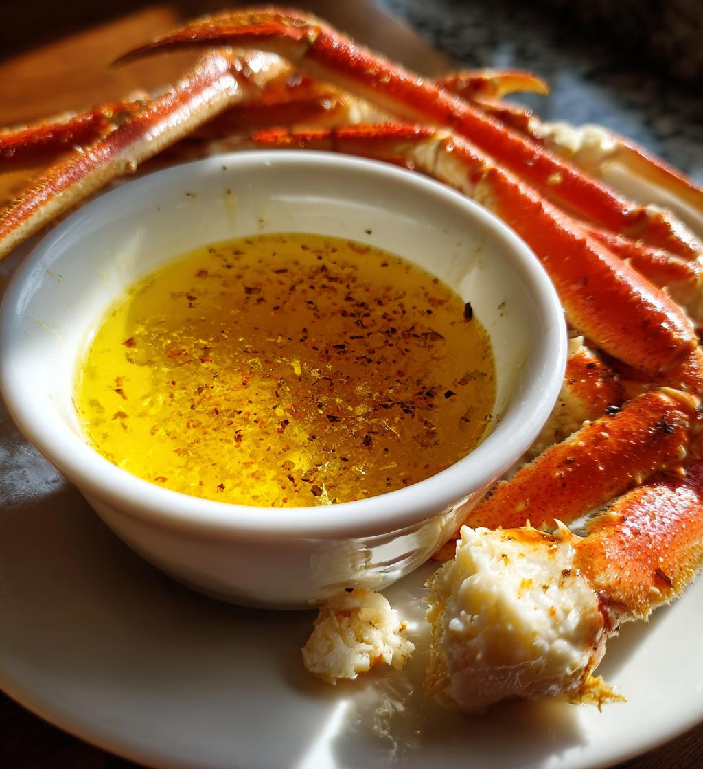 butter for crab legs melted