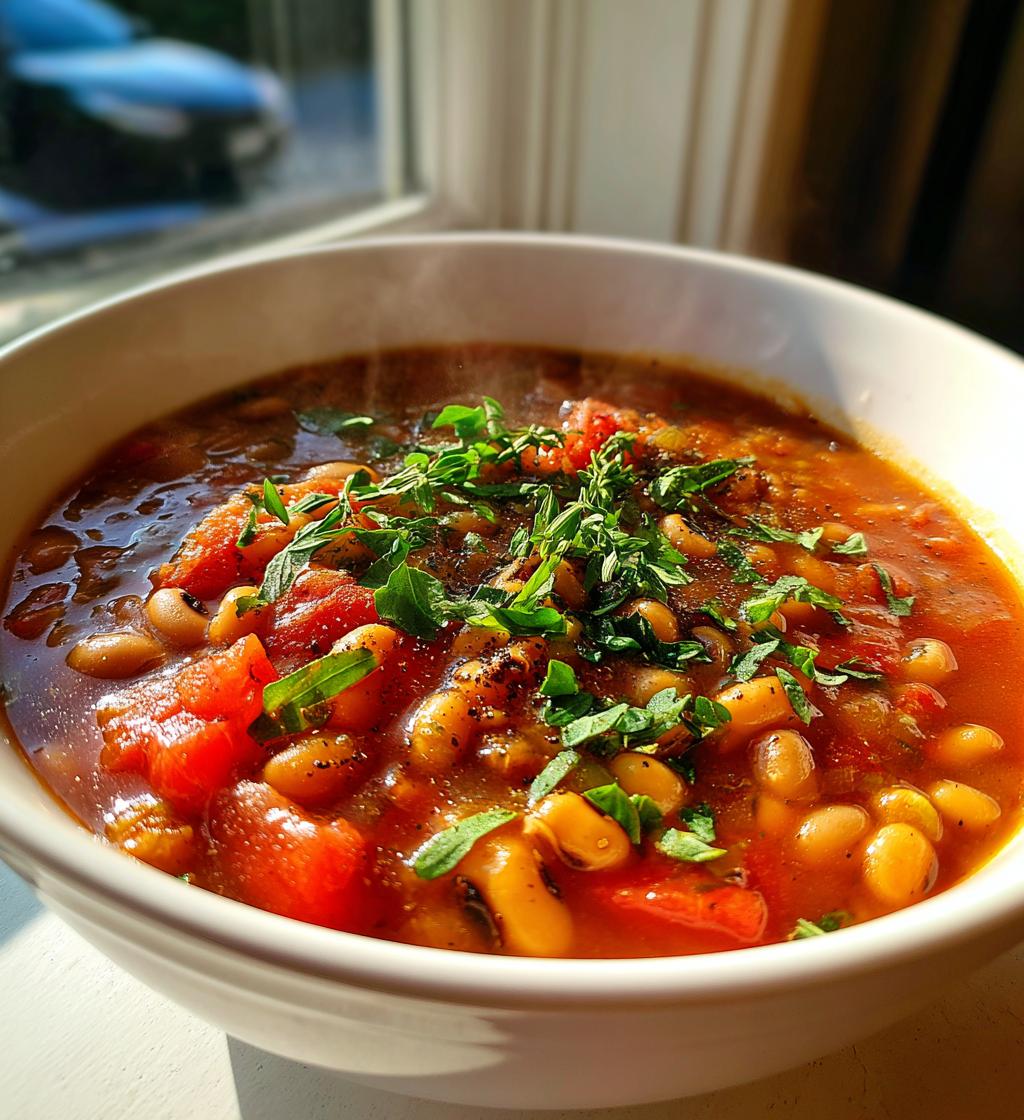 canned black eyed pea soup