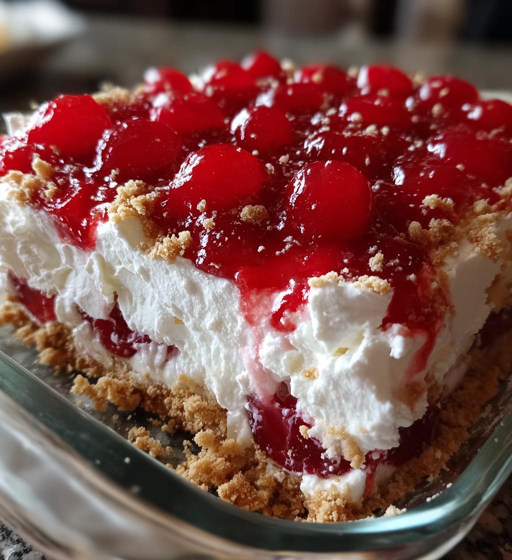 cherry cool whip dessert