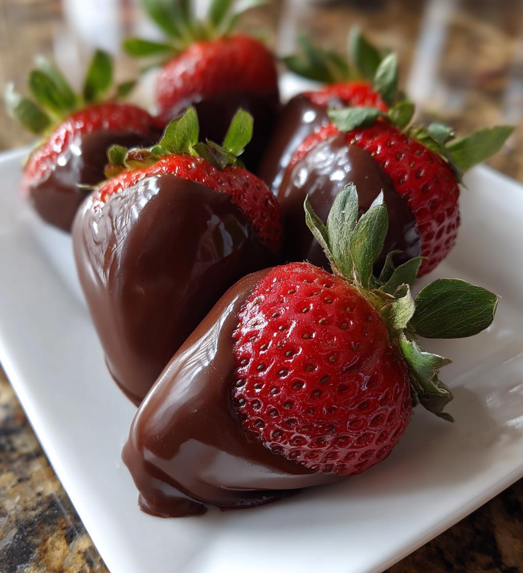 chocolate covered strawberries valentine