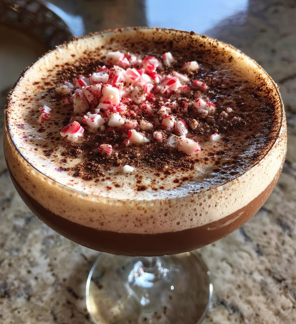 chocolate peppermint martini