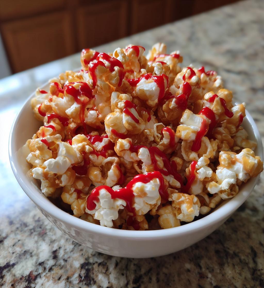 cinnamon sweetheart valentine popcorn