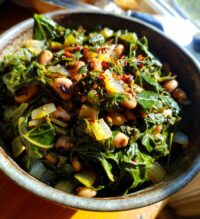collards and black eyed peas