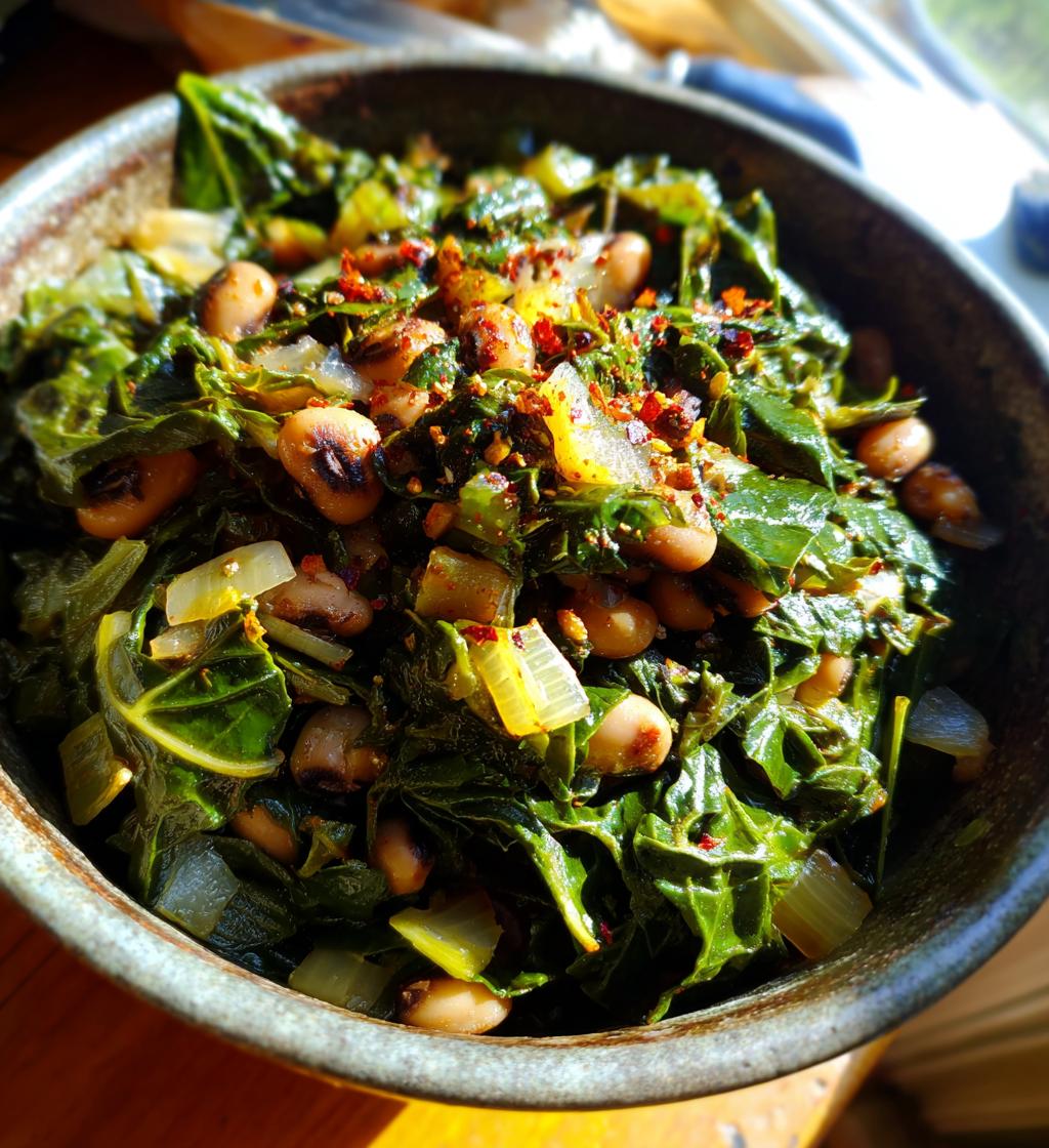 collards and black eyed peas