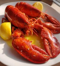 cooking lobster