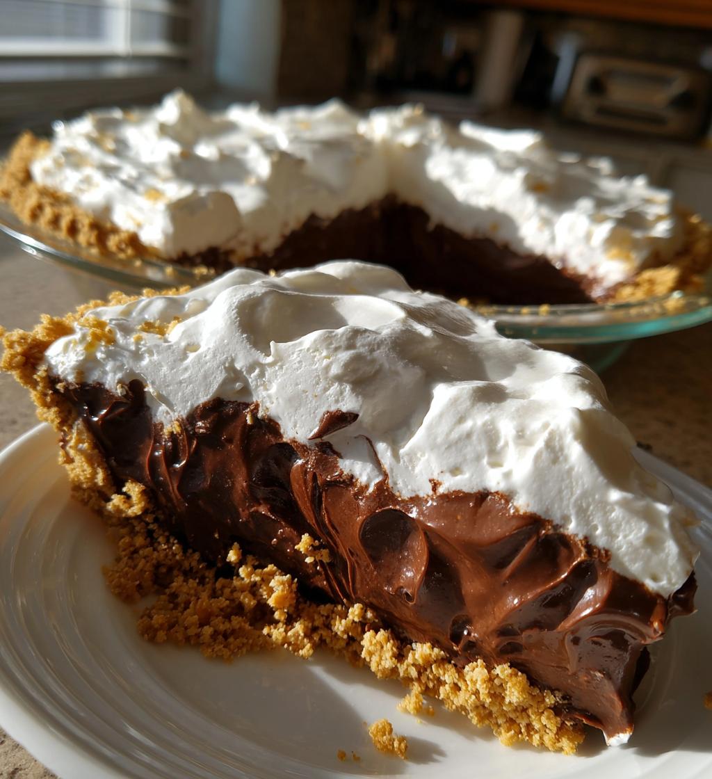 cool whip chocolate pie