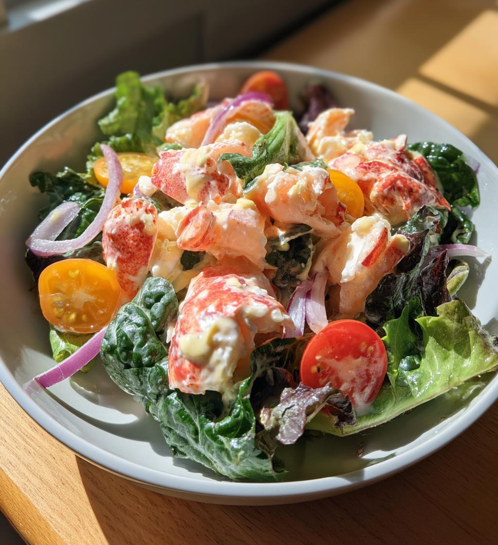 crab and lobster salad