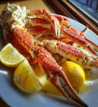 crab legs dinner