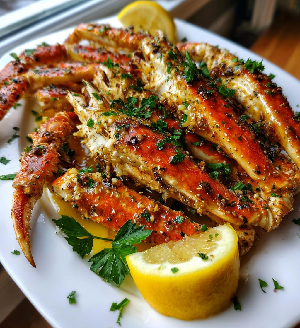 crab legs dinner meals