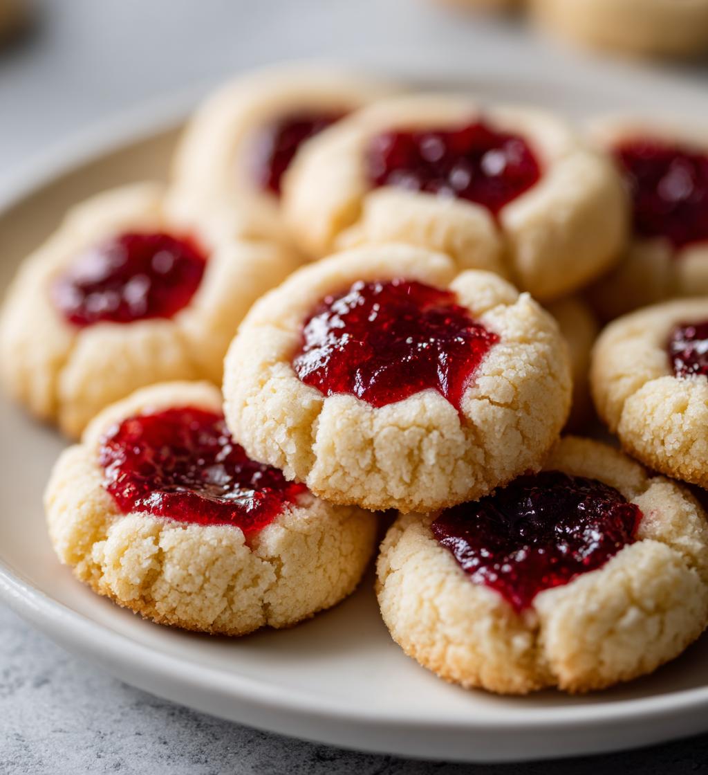 cream cheese thumbprint cookies recipe