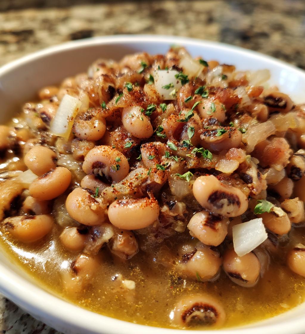 crockpot black eyed peas slow cooker