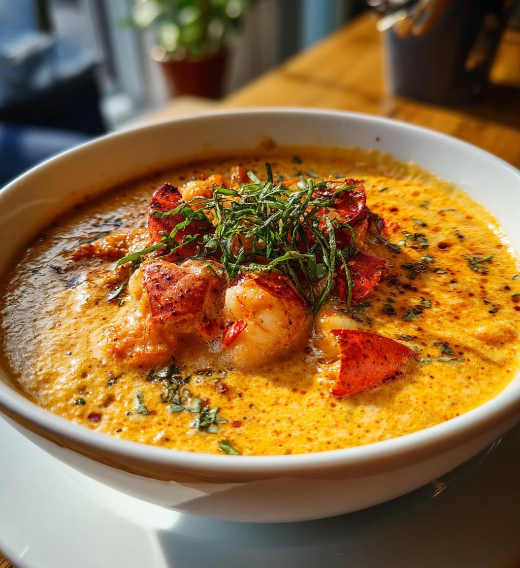crockpot lobster bisque